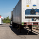 Mobile morgues outside the El Paso County Office of the Medical Examiner on July 21, 2020, in El Paso, Texas.